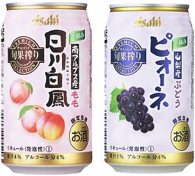 コクのあるまろやかな甘みの「日川白鳳」と甘みと適度な酸味が楽しめる「ピオーネ」