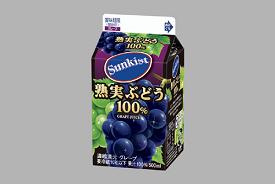 果汁を熟成させた「サンキスト　熟実ぶどう」