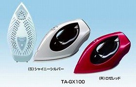 東芝から「高速電磁ポンプ」を内蔵したスチームアイロン「TA―GX100」