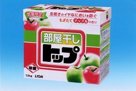 「部屋干しトップ」に新タイプ、「もぎたてアップルの香り」ライオンから販売