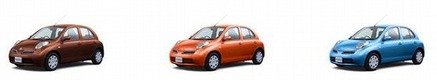 日産自動車から「マーチ」発売25周年を記念した限定仕様車