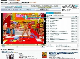 「ニコニコ動画」にも、問題の場面の動画が大量に掲載されている