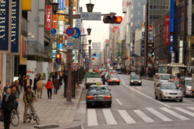 東京都心部の地価も下落傾向だ