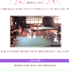 酸ヶ湯温泉の公式ホームページ