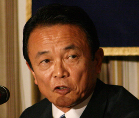 「2ちゃん迎合」と批判された麻生太郎自民党元幹事長