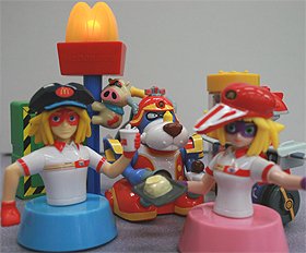 マクドナルド「ハッピーセット」にヤッターマンが登場した（C）タツノコプロ・読売テレビ 2008