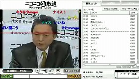 鳩山氏の発言に批判が集まっている（「ニコニコ動画」より）