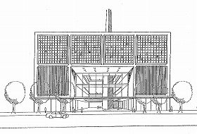 「国立メディア芸術総合センター（仮称）」のイメージ図（文化庁報告書より）