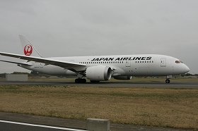 JALは787を世界で2番目に導入した（2012年4月撮影、同型機）