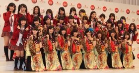 NMB48の初出場で48系列が3枠に（13年11月25日撮影）