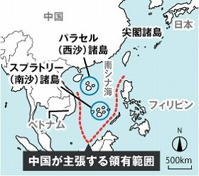 中国には日本列島・沖縄・台湾・フィリピン・ボルネオを結ぶ「第1列島線」を重要な防衛ラインだととらえている