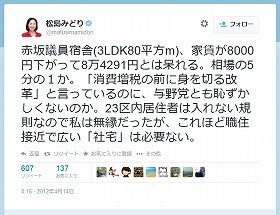 「ルールを守らない法務大臣」　松島みどりのお騒がせキャラ