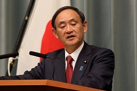 菅官房長官、鹿児島県知事の同意を歓迎　「再稼働に向けた取り組み大きく前進」