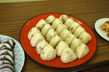 マツタケご飯のおにぎり