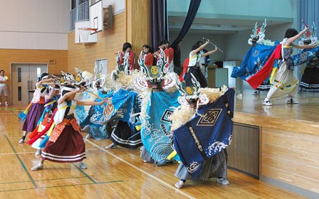 小中合同で郷土芸能発表会【岩手・大槌町から】（54）