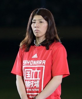 女王はユニフォーム変更案に猛反発（14年5月撮影）