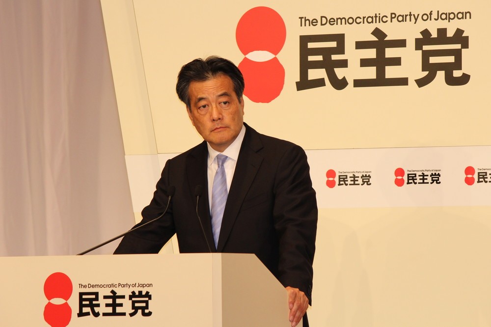 岡田克也代表率いる民主党は統一地方選（前半戦）でも劣勢に立たされている