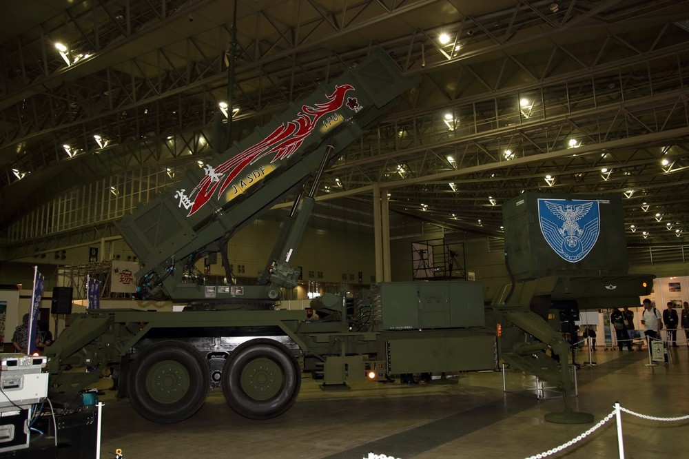自衛隊はパトリオットミサイルを展示