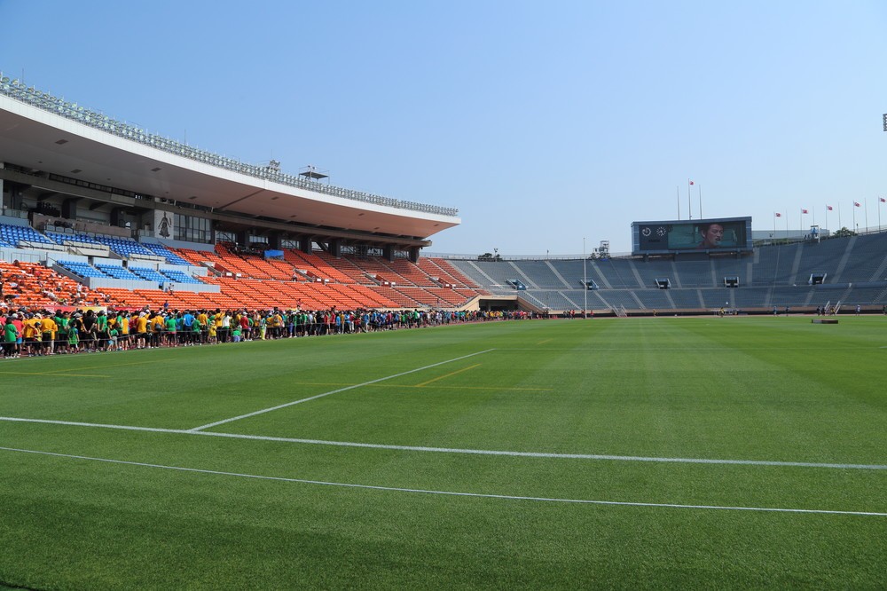 旧国立競技場の高さはスタンド部分で約28メートルだった