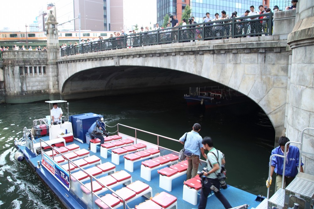 秋葉原から羽田に「船便」お目見え　85年前の万世橋「船着き場」活用