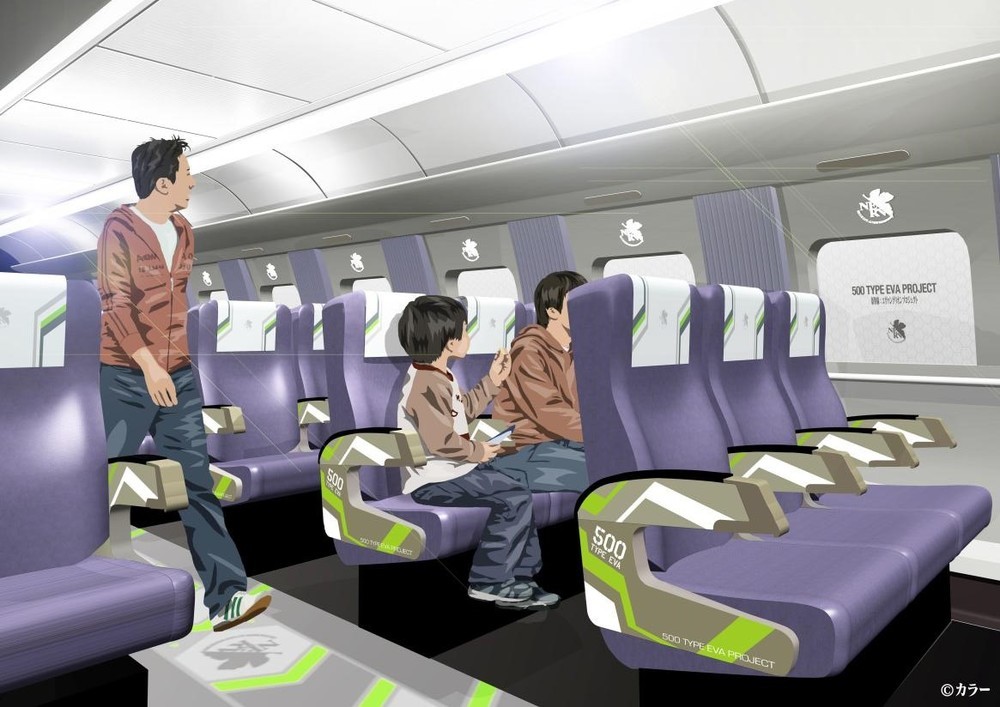 2号車｢500 TYPE EVA 特別内装車｣