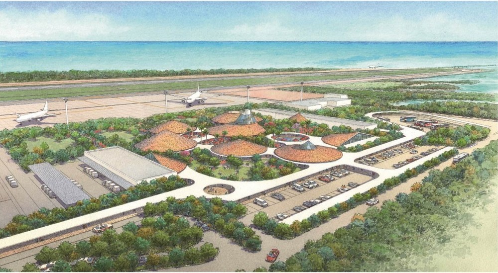 沖縄・下地島空港に国際線旅客ターミナルを提案　三菱地所
