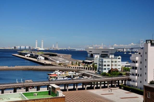 港町・横浜は絶好のお散歩ジョギングコース