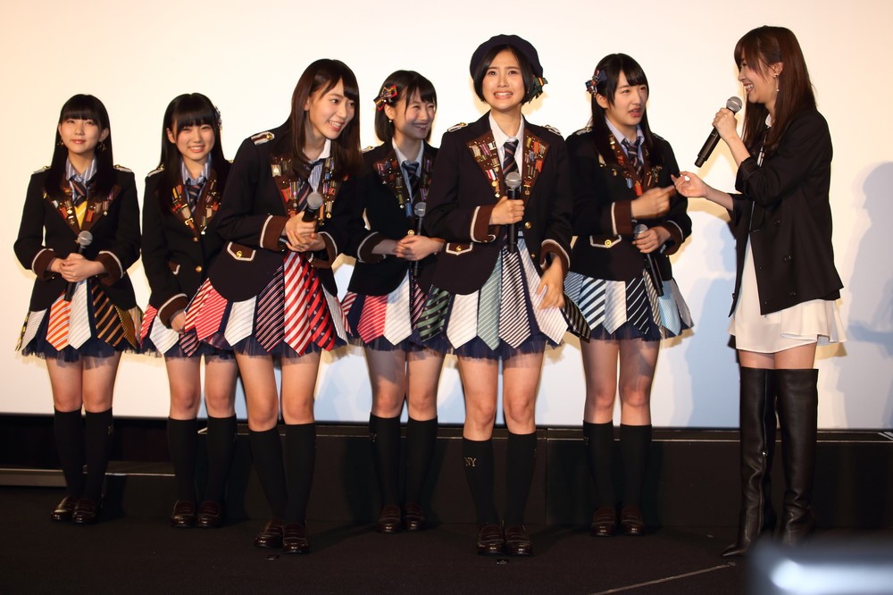 「カットせずにメンバーがいやなシーンもそのまま使っている」という指原監督にHKTメンバーは渋い顔だ