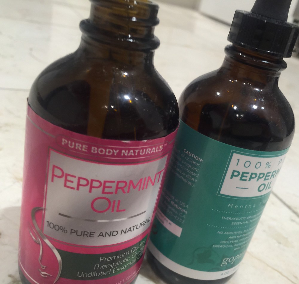 咳がとまらず夜眠れない娘　ペパーミントオイルが救世主に