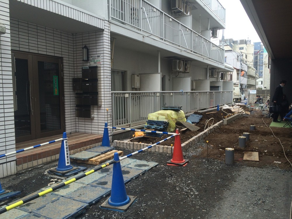 寺内樺風容疑者が住んでいたとされる東京都中野区東中野のアパート