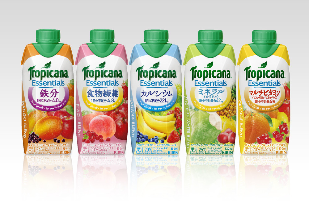 最初に発売されたのは「鉄分」「食物繊維」「カルシウム」