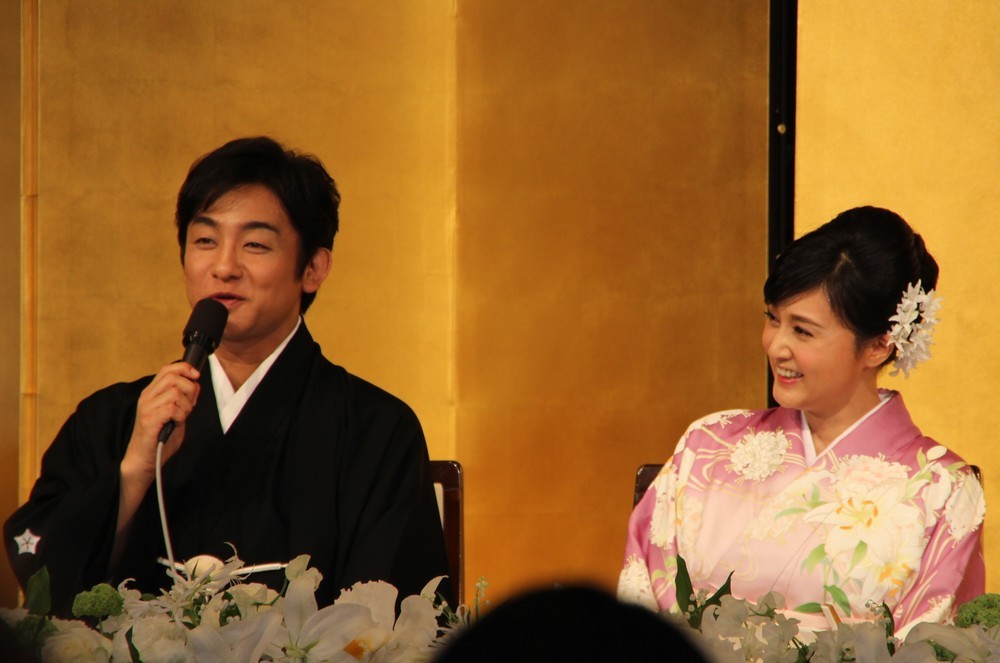 片岡さんがコメントしている時は常に見つめていた