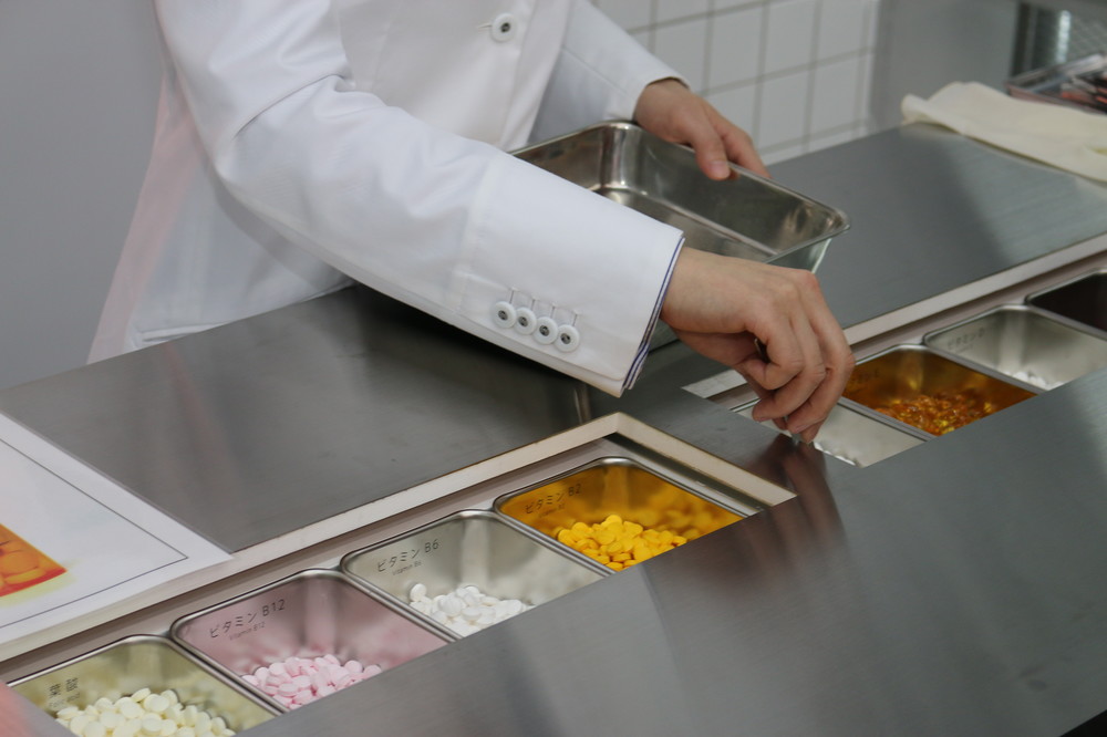 栄養素ごとにザッと並べられたサプリメント