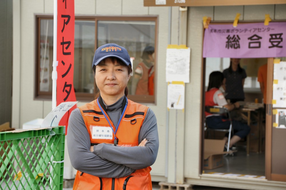 フェイスブックでは「またボランティアに来てほしい」とのメッセージを送り続けていると話す中川奈穂子さん