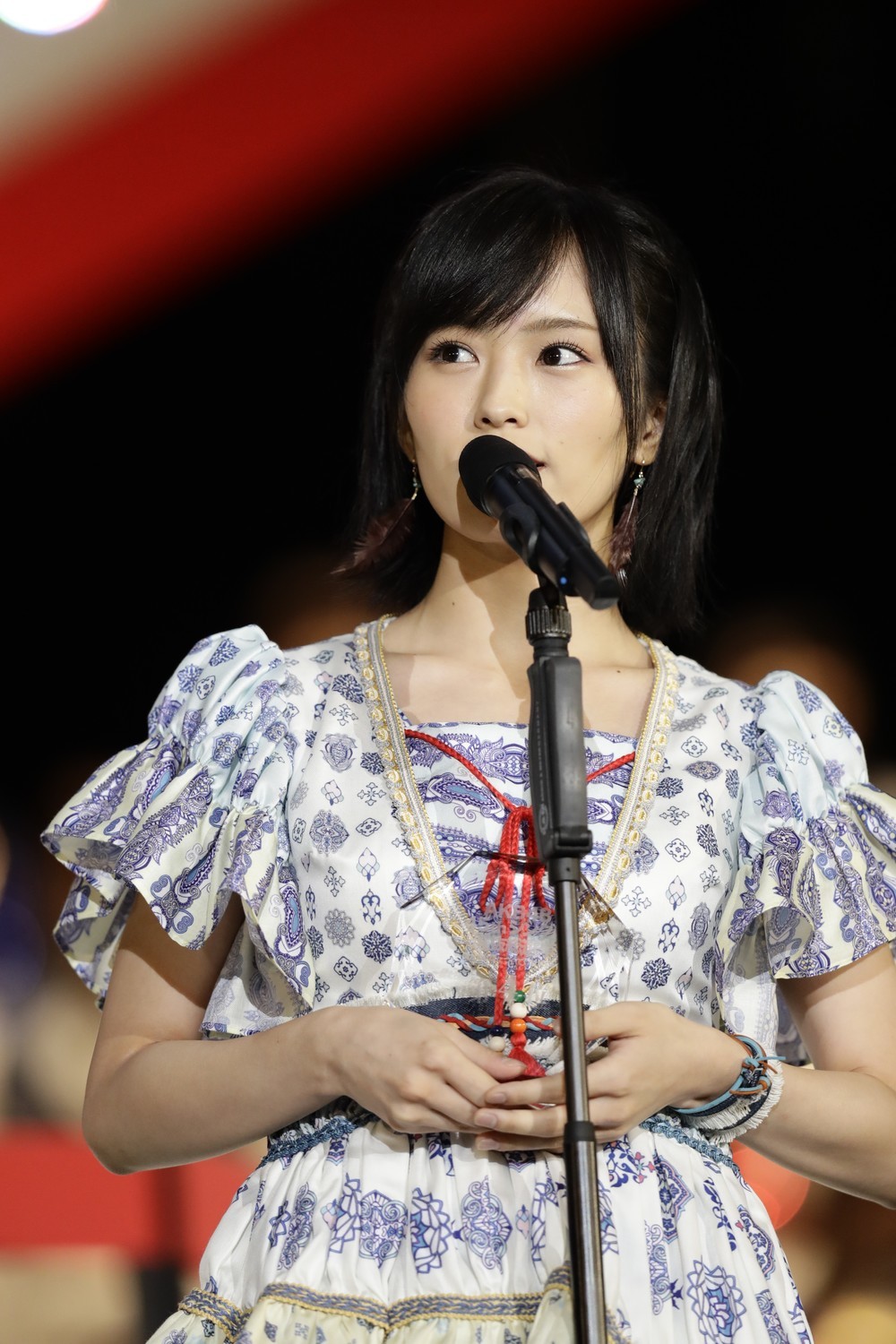 4位に入ったNMB48の山本彩さん (c)AKS