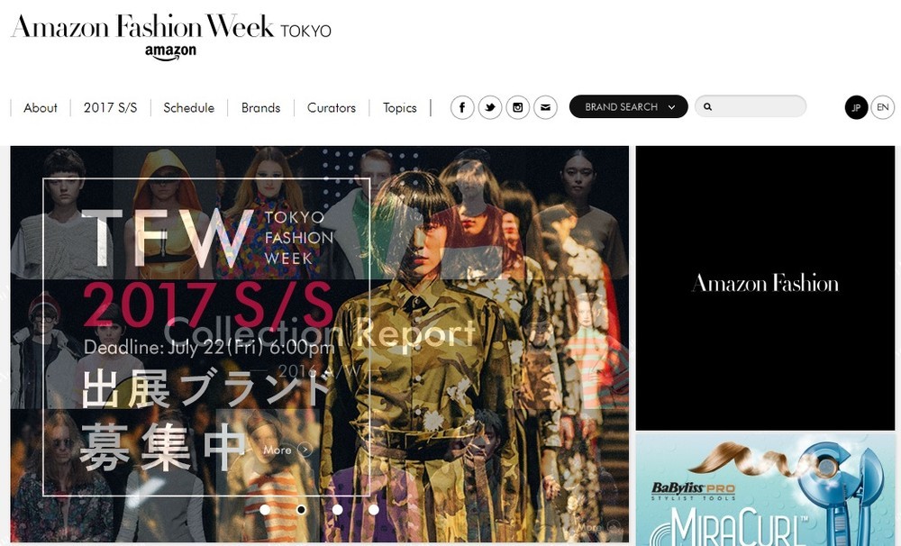 ベンツから引き継ぐアマゾンの狙い　東京ファッションWの「冠」