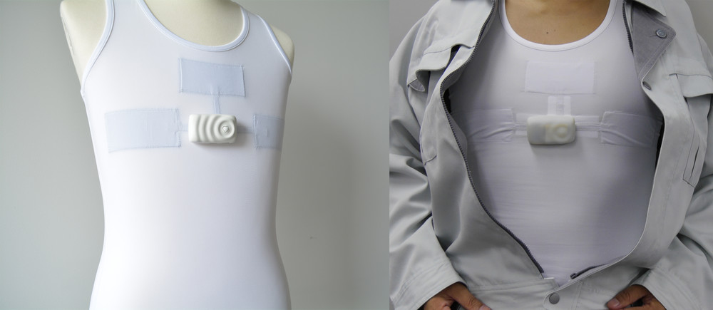 着るだけで従業員の健康情報を収集　居眠り運転も防止できる下着開発