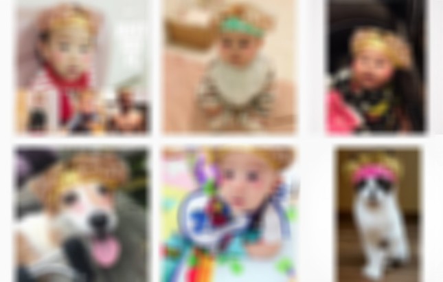 愛らしい「○○ちぇる」が（画像はインスタグラムより。編集部で一部加工）