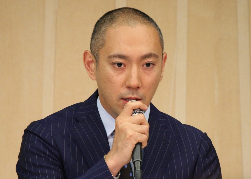 2016年6月に会見を開いた市川海老蔵さん（写真は会見時）