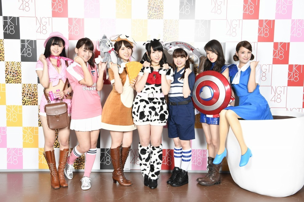 8～14位はカップリング曲を担当する （c）AKS