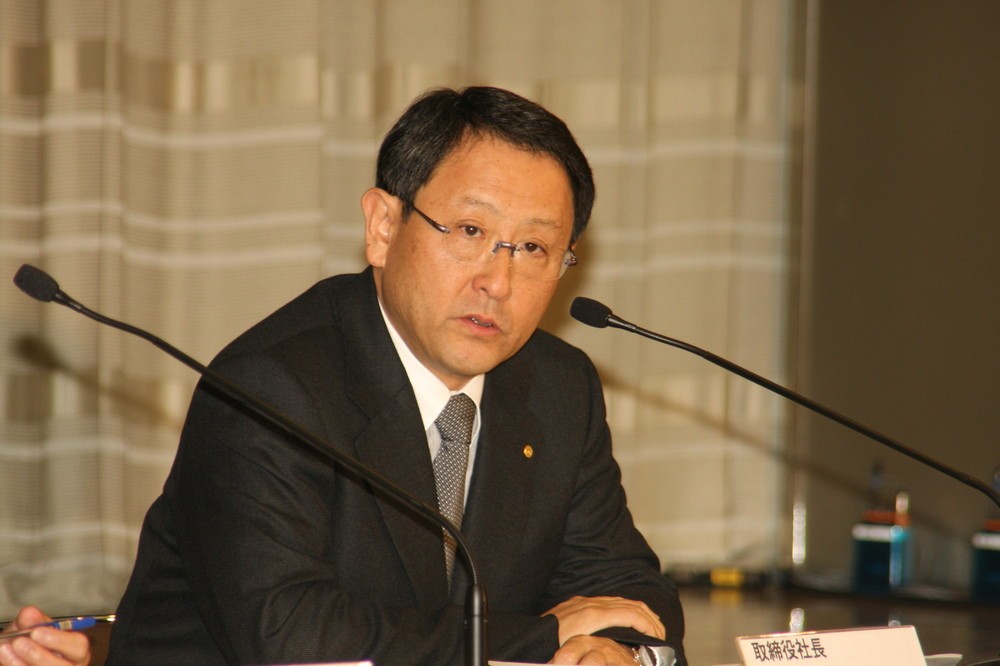 トヨタの豊田章男社長（写真は2010年2月撮影）