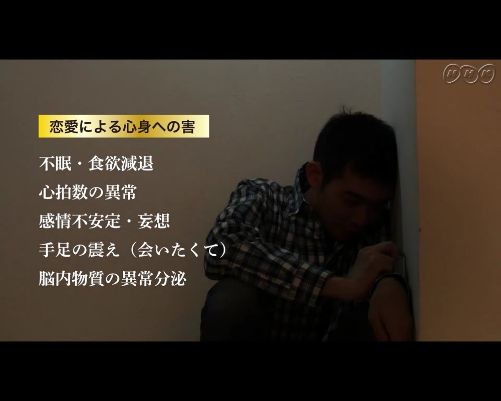 恋愛の害を紹介（画像はYoutubeより）