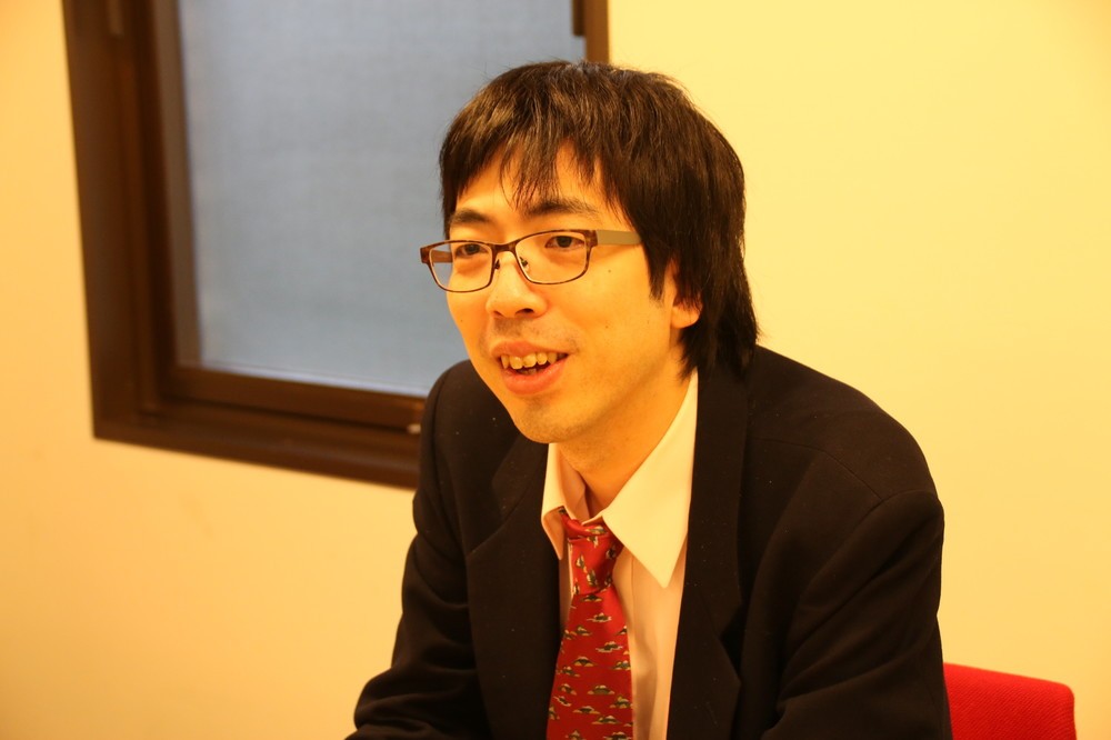 「囲碁界はAIを活用する道を示す必要がある」(大橋拓文六段：2017年1月5日撮影)
