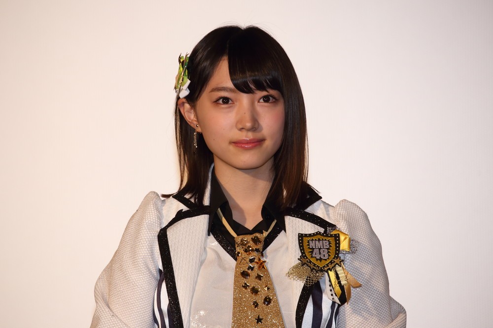 NMB48	の太田夢莉さんは「1万年に1人の美少女」と呼ばれることがある（2016年1月撮影）