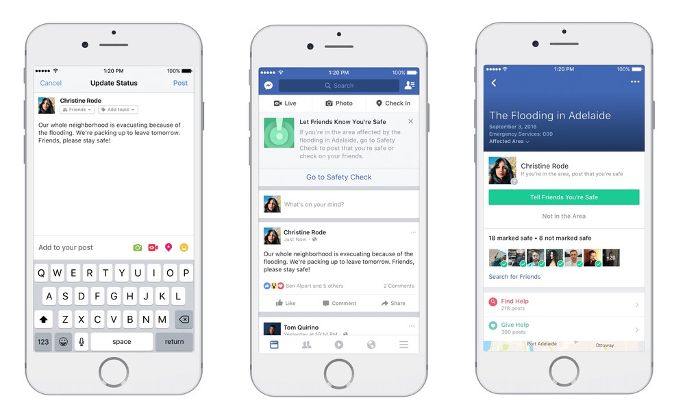 フェイスブックで食料や避難所情報共有　「災害時情報センター」機能を追加