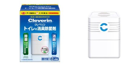 除菌のクレベリンがトレイ消臭剤に　二酸化塩素でニオイを原因から消す