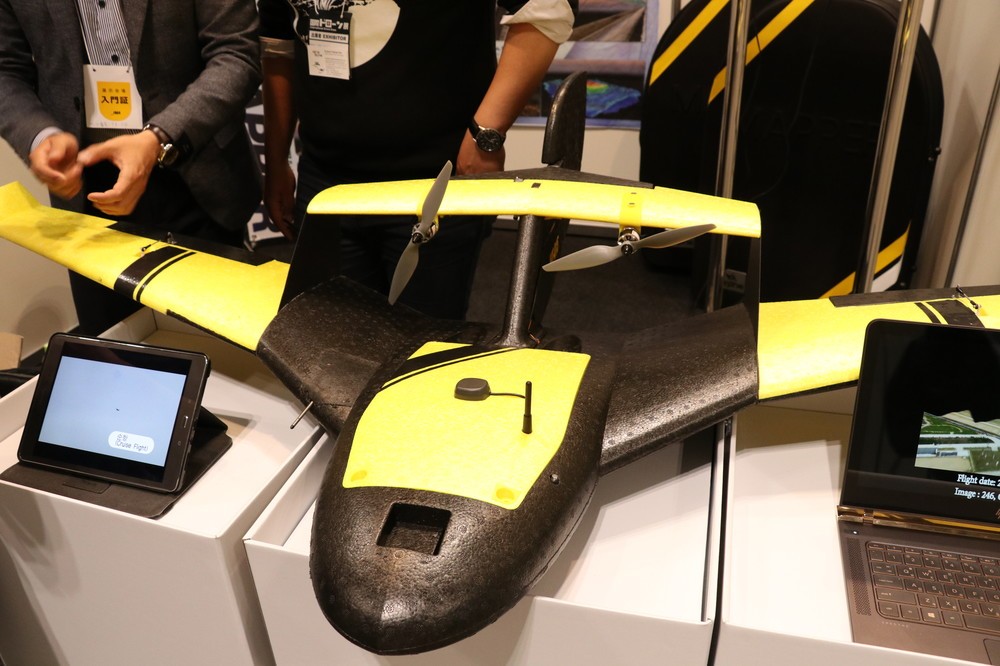 KEVAの「KD2マッパー」。安定した飛行能力が売り
