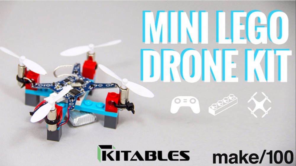 「Mini Lego Drone Kit」（Kickstarterより）