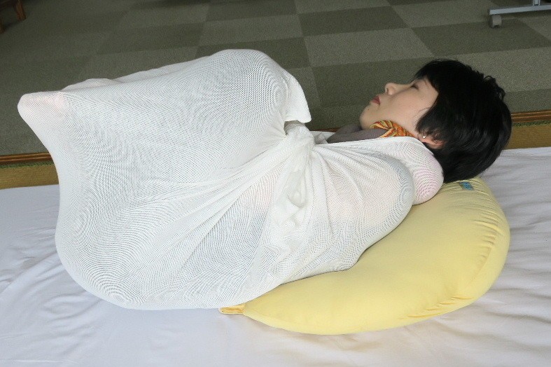 顔を出しているパターン（写真提供：渡部信子さん）