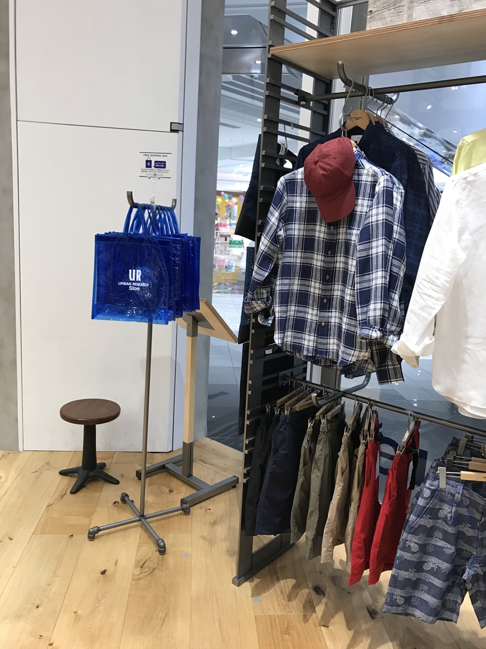 店頭ではこのように設置される